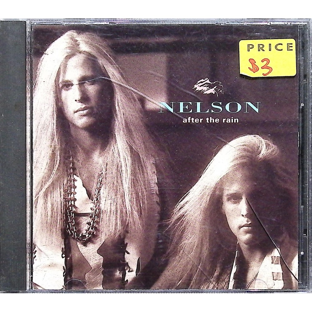Vintage Nelson CD After The‎ Rain 1990 DGC Geffen Hard Rock Hair Metal Album